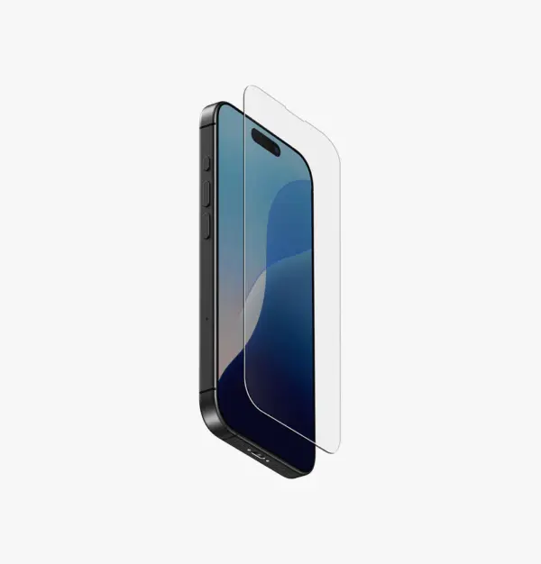 UNIQ OPTIX PROTECTION EDGE TO EDGE 9H TEMPERED GLASS FOR IPHONE 16 PRO | CLEAR